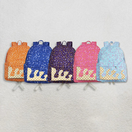 Ice Cream Drip Book Bag