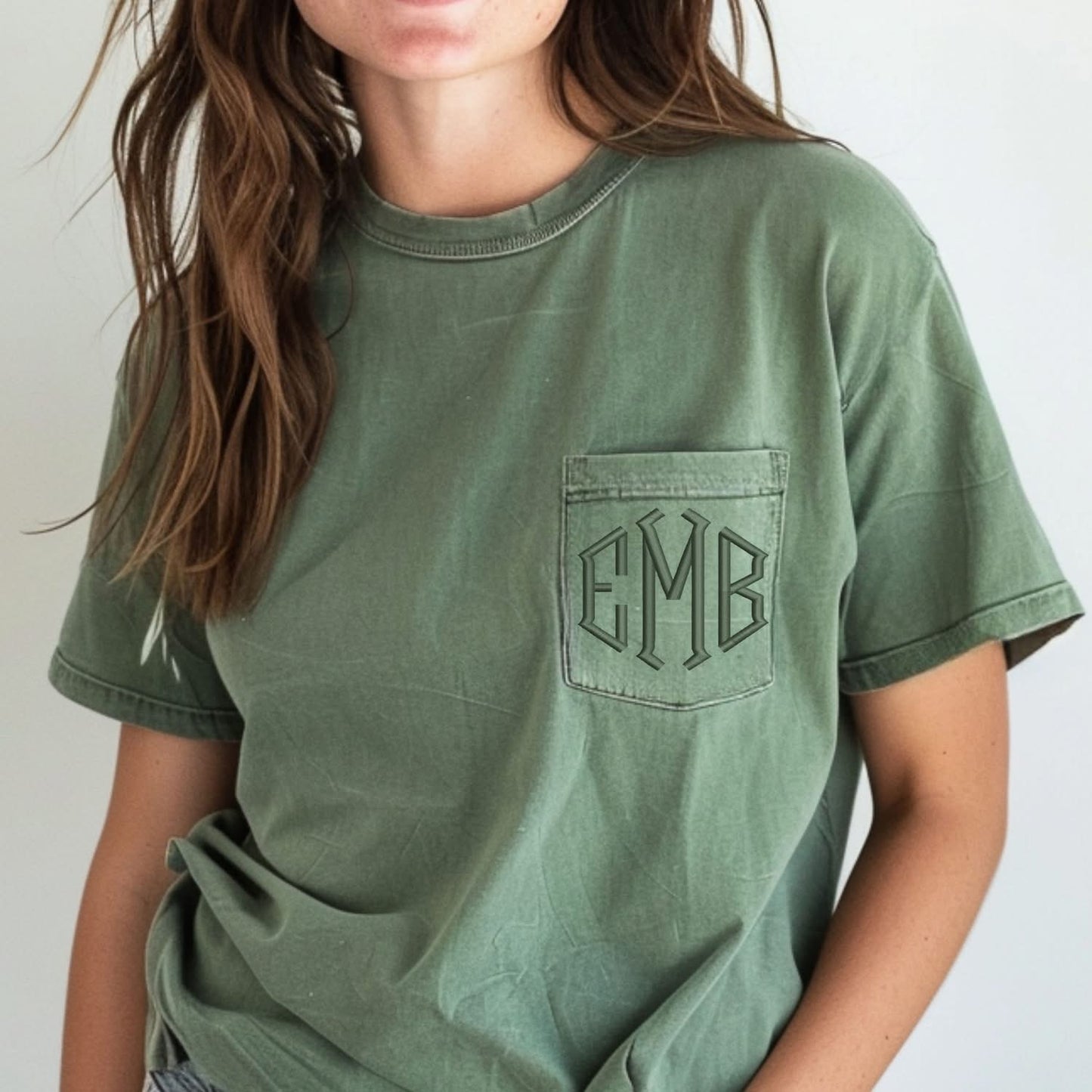 Embroidered Monogram Sale
