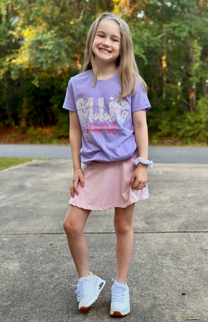 Floral Personalized Name