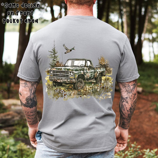 Camo Hunting Truck