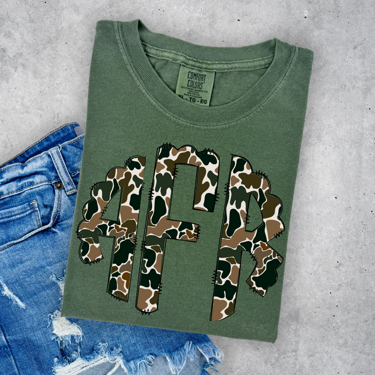 Camo Monogram