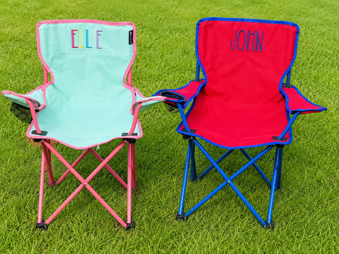 Embroidered Kids Camping Chair