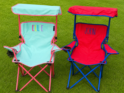 Embroidered Kids Camping Chair