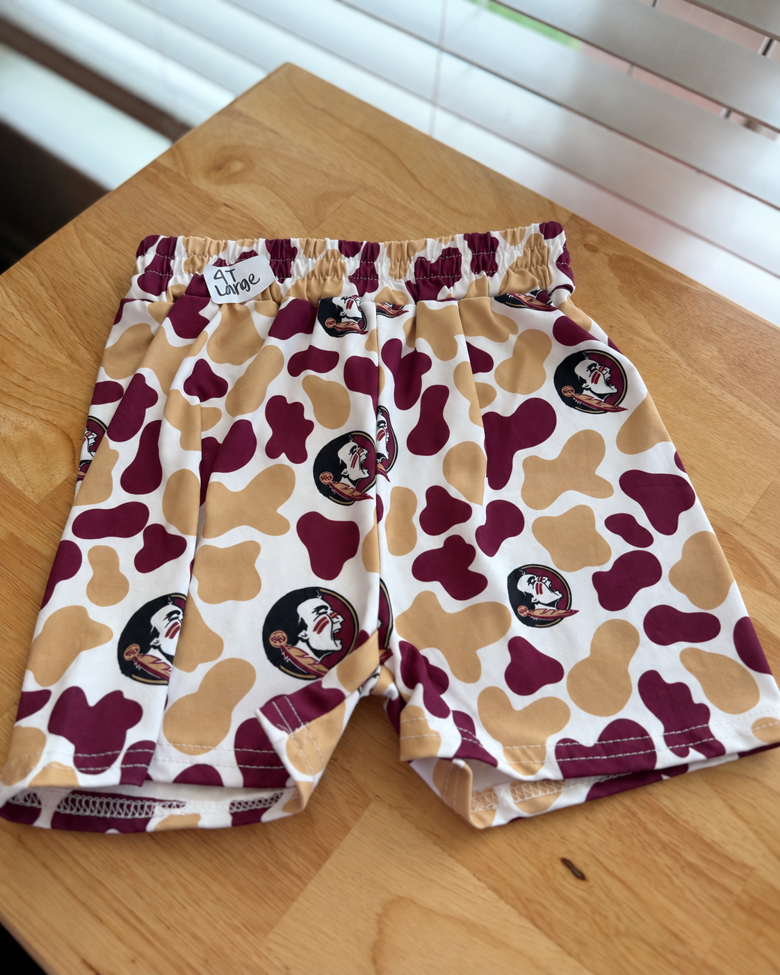 RTS- FSU Camo Shorts