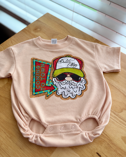 RTS- Santa Town Cream Bubble