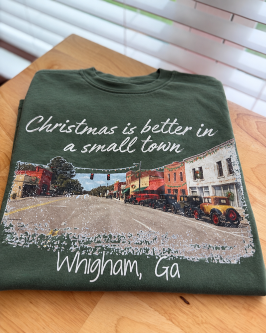 RTS- Christmas in Whigham-Long Sleeve