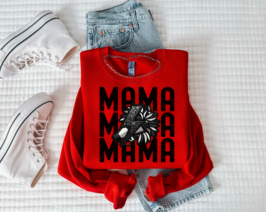 Cheer Faux Emb Mama