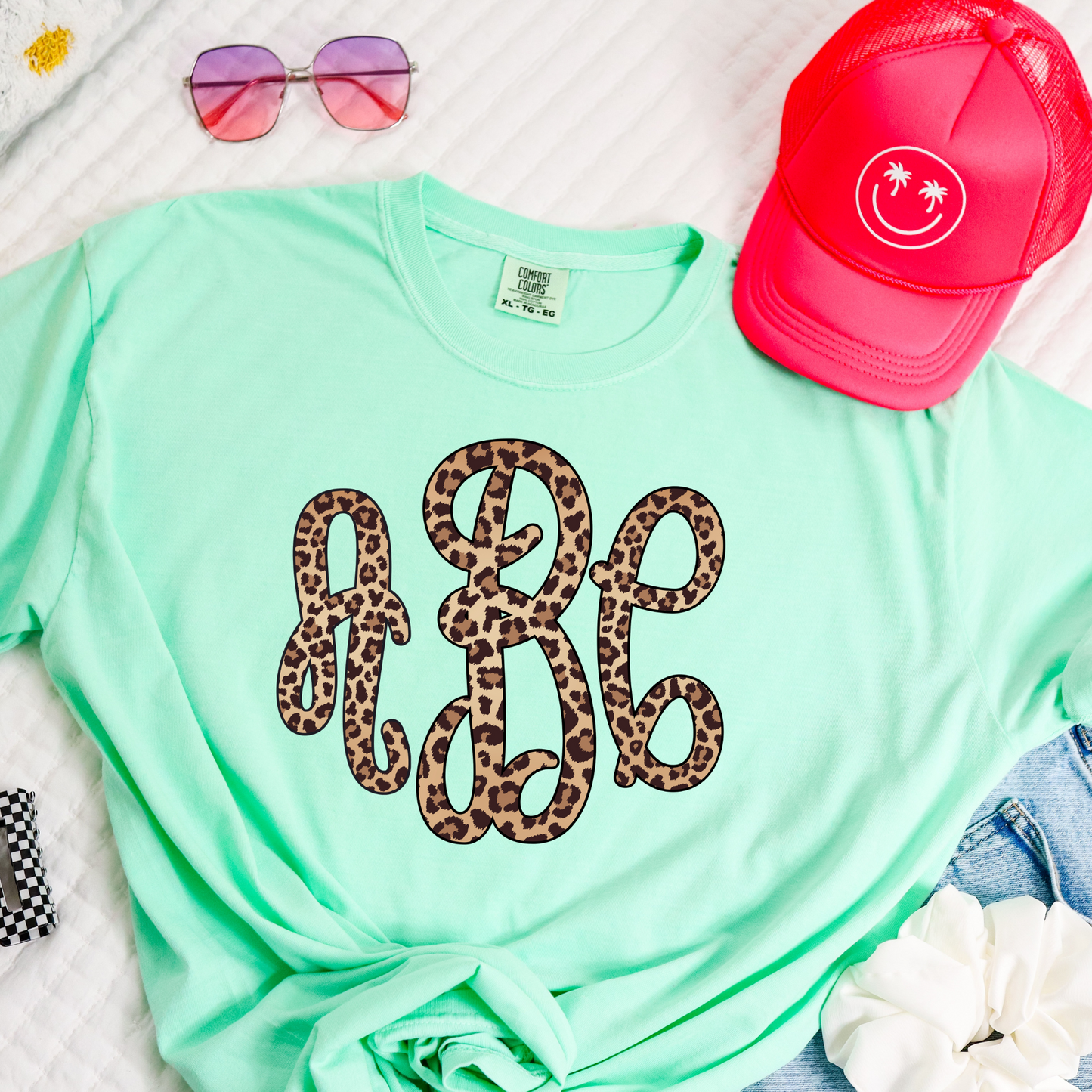 Cheetah Empress Monogram