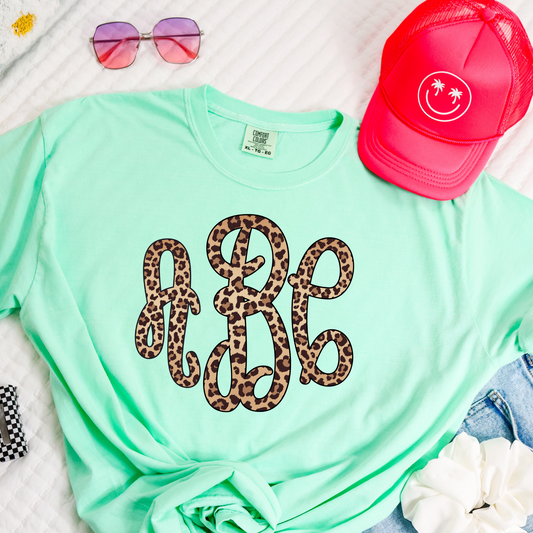 Cheetah Empress Monogram