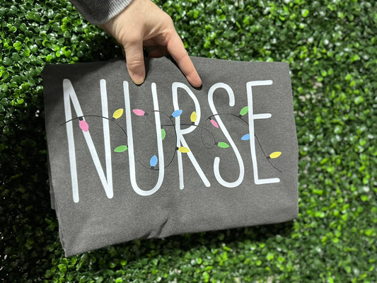 Christmas Lights Nurse