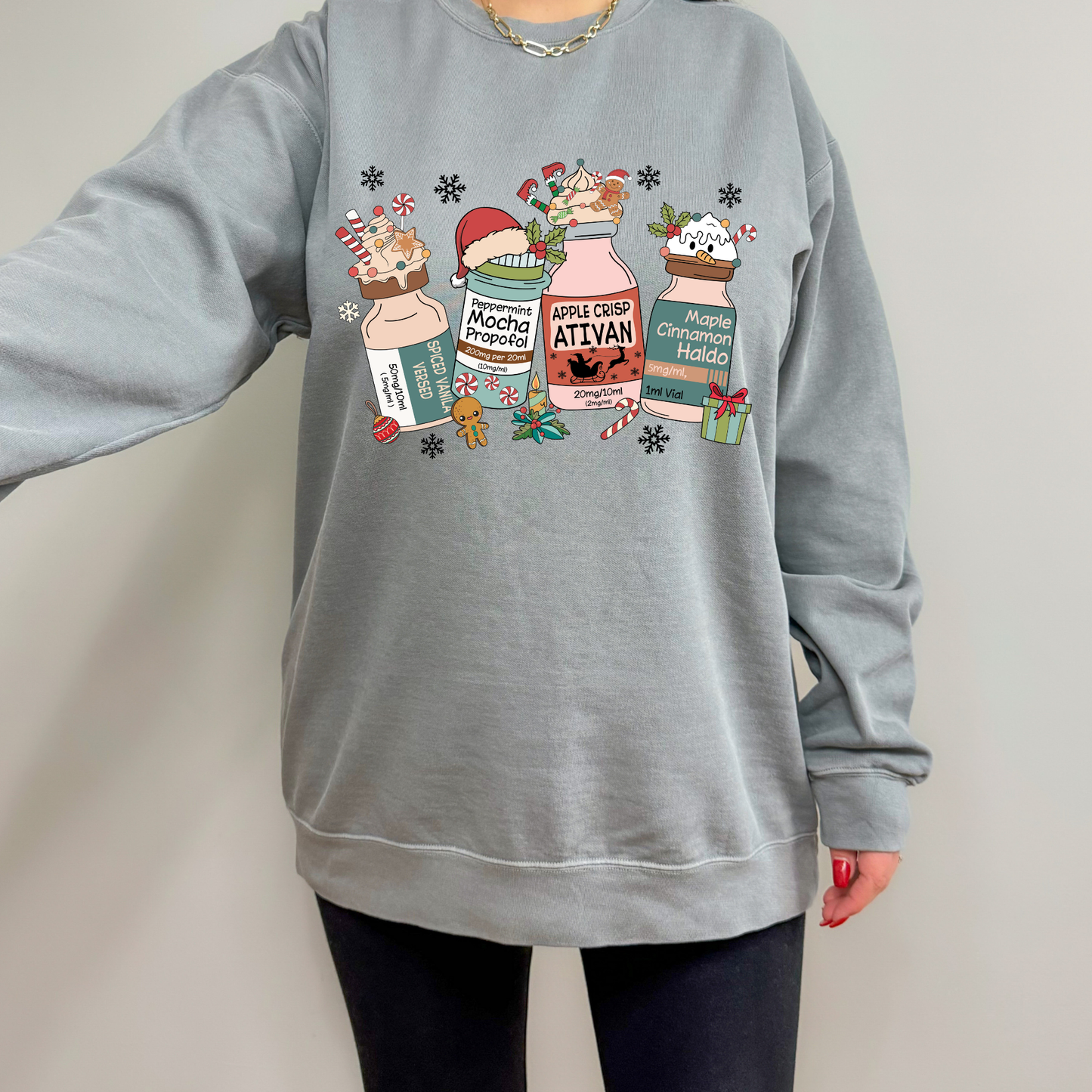 Christmas Medicine Bottles