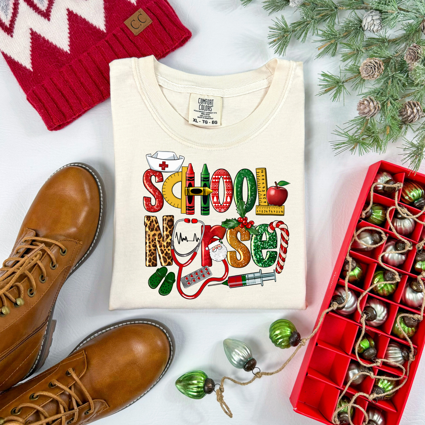 Christmas School Nurse