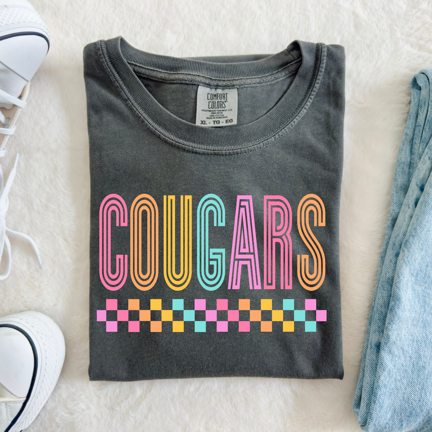 Cougars Checkered Bottom