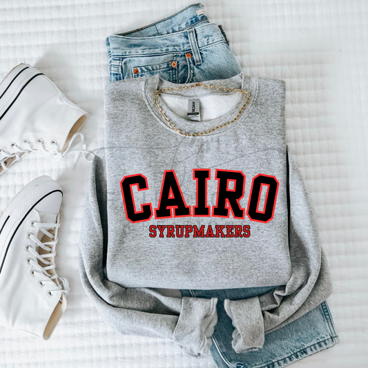Curved- Cairo Syrupmakers- Red and Black