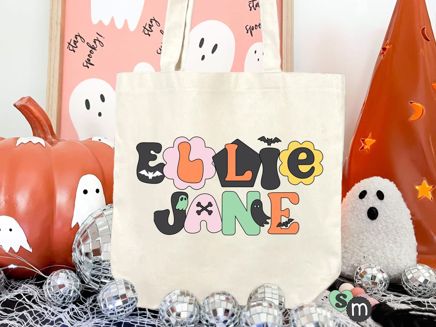Personalized Halloween Tote!