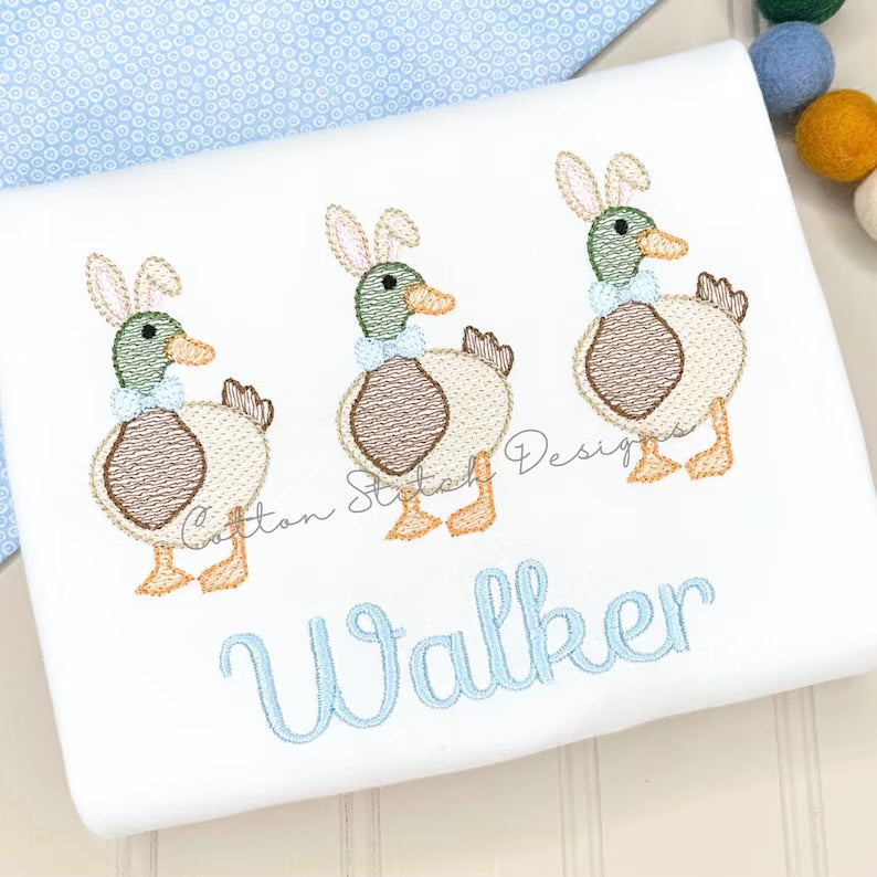 Easter Mallard Trio Sketch