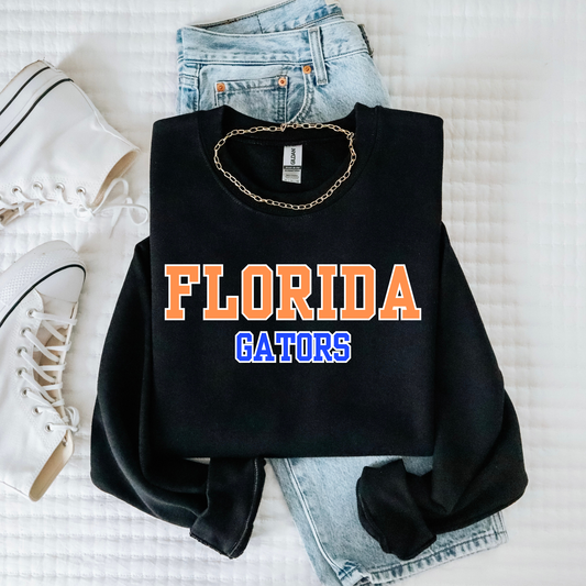 Straight Florida Gators- Blue/White/Orange