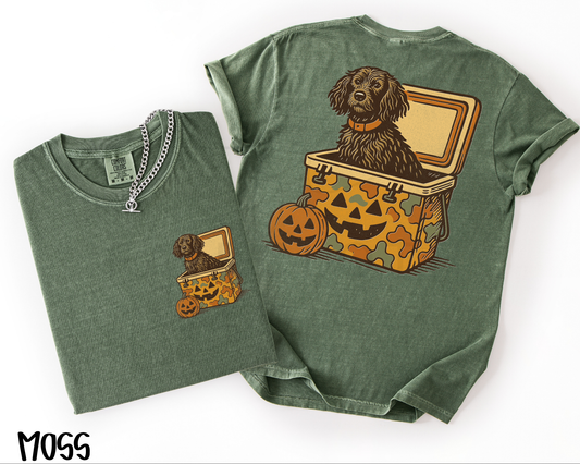 Halloween Dog Camo Cooler