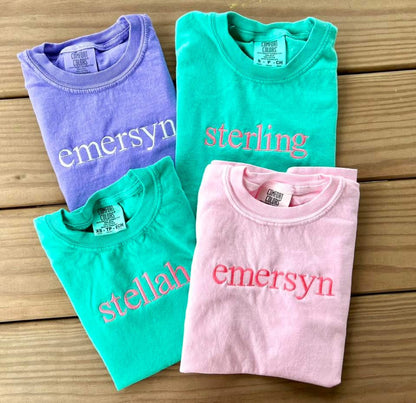 Embroidered Times Roman Sayings - Adult & Youth