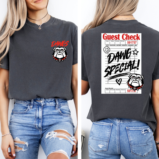 Dawg Special Guest Check
