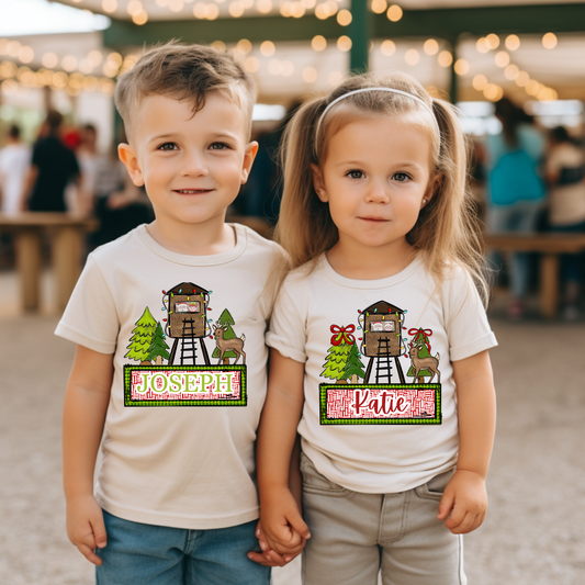 Deer Stand with Name