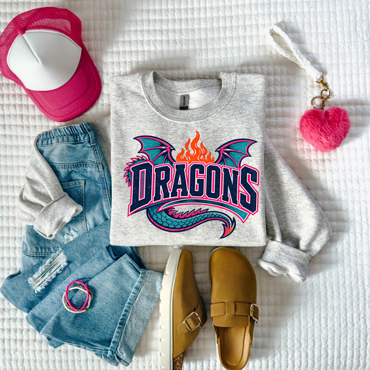 Dragons with Fire