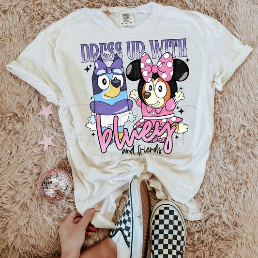 Dress UP Bluey Minnie