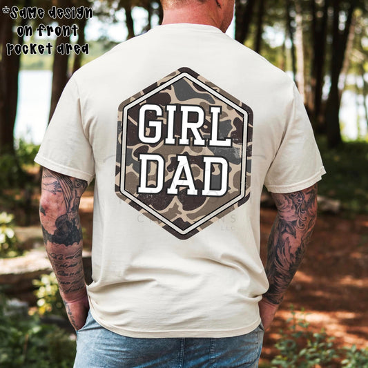 Duck Camo Girl Dad