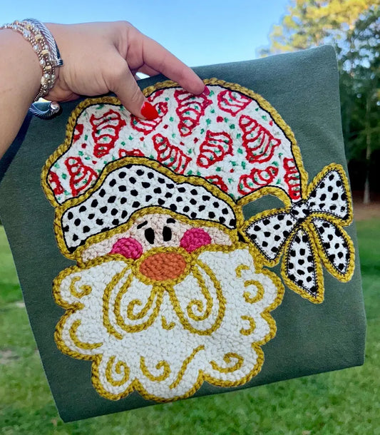 Santa with Little Debbie Hat