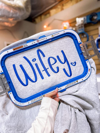 Embroidered Scribble Names