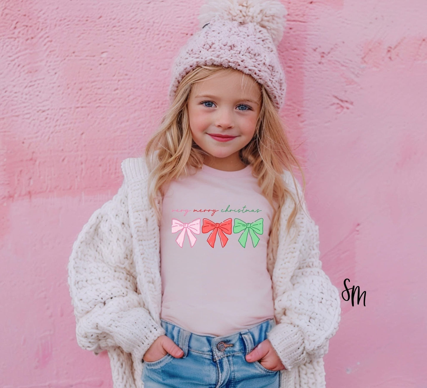 Very Merry Christmas-3 Bows