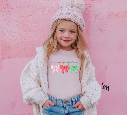 Very Merry Christmas-3 Bows