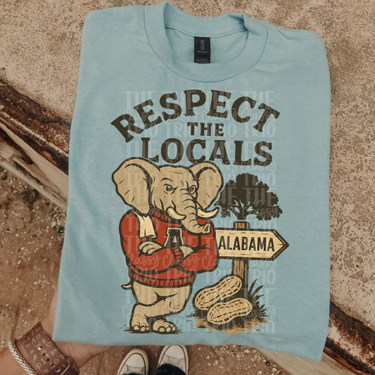 Elephant Respect the Locals
