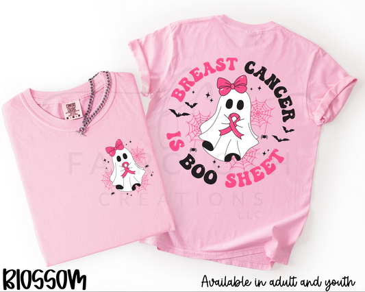 Breast cancer is Boo Sheet