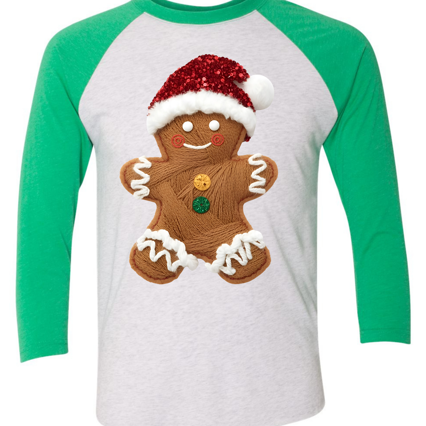 Faux Yarn Gingerbread with Hat