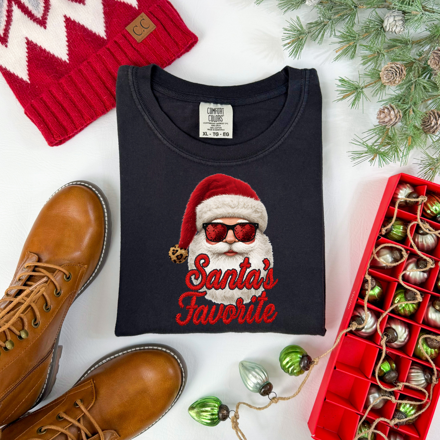 Faux Yarn Santa's Favorite