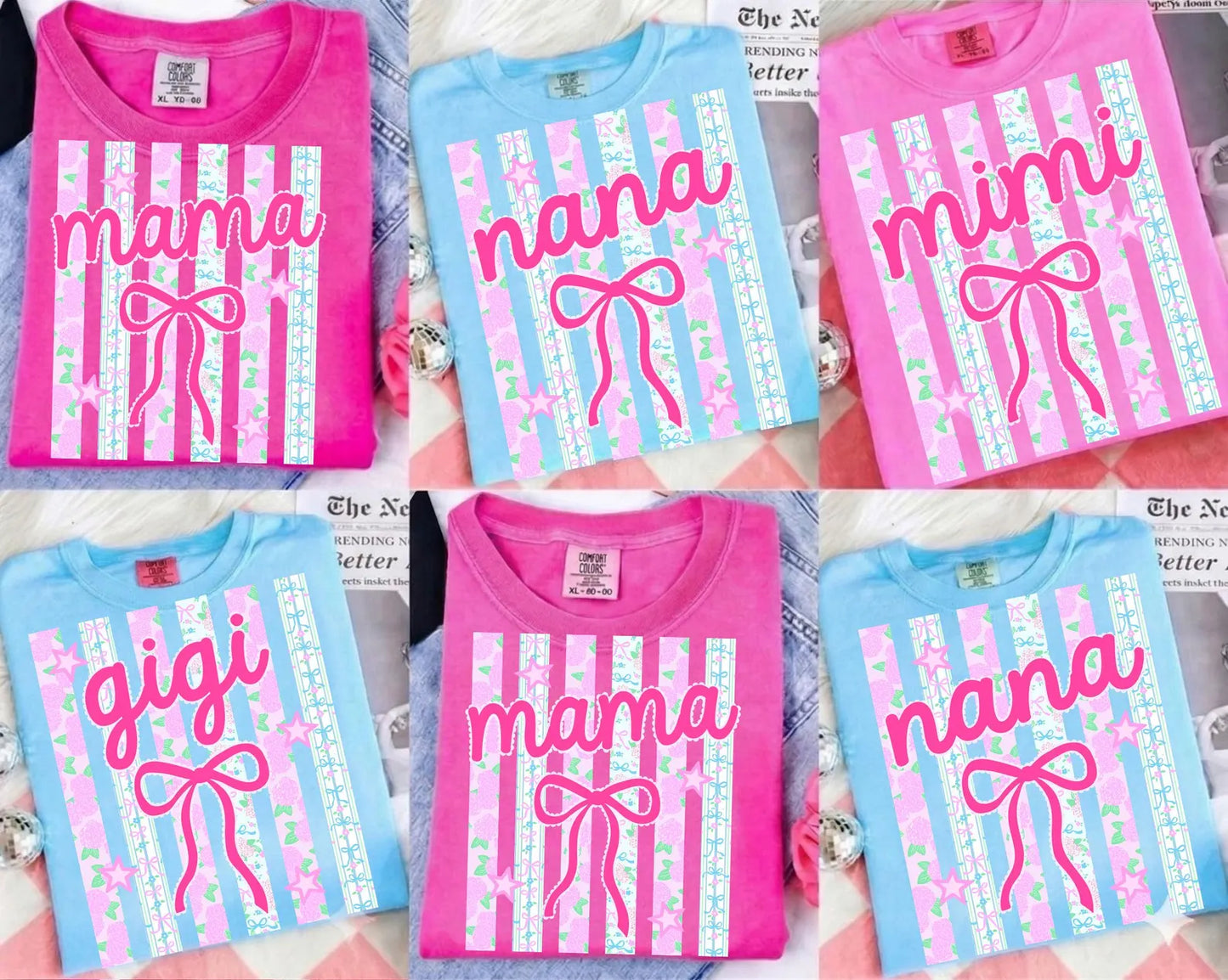 Floral Line Mama Nana Mimi GiGI