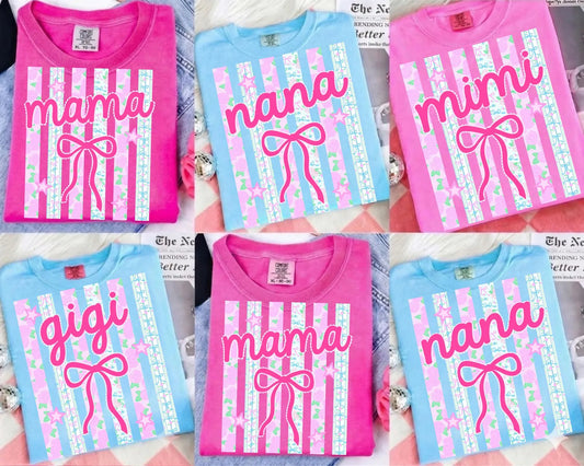 Floral Line Mama Nana Mimi GiGI