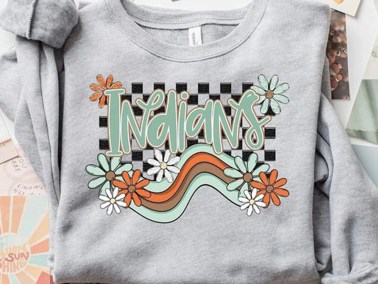 Floral Wave Indians