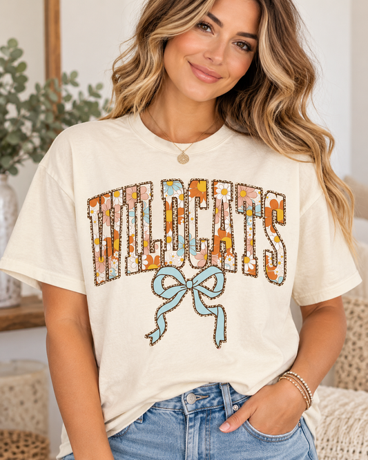 Fall Floral Wildcats