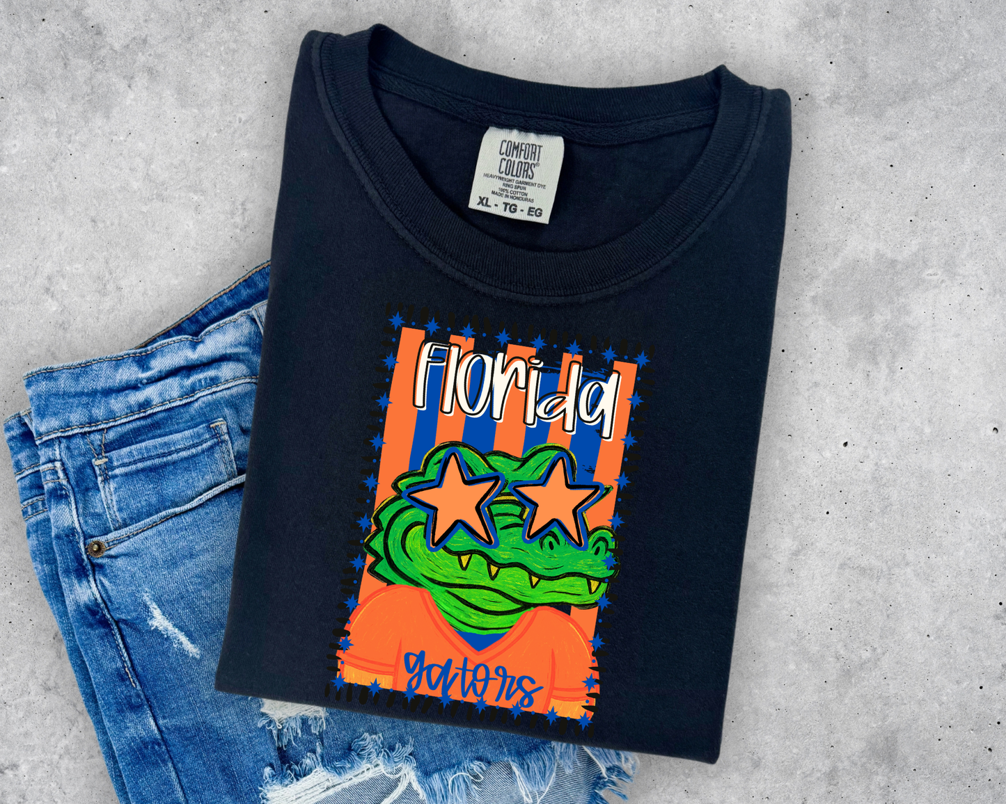 Florida Preppy Star Glasses