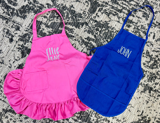 Embroidered Aprons