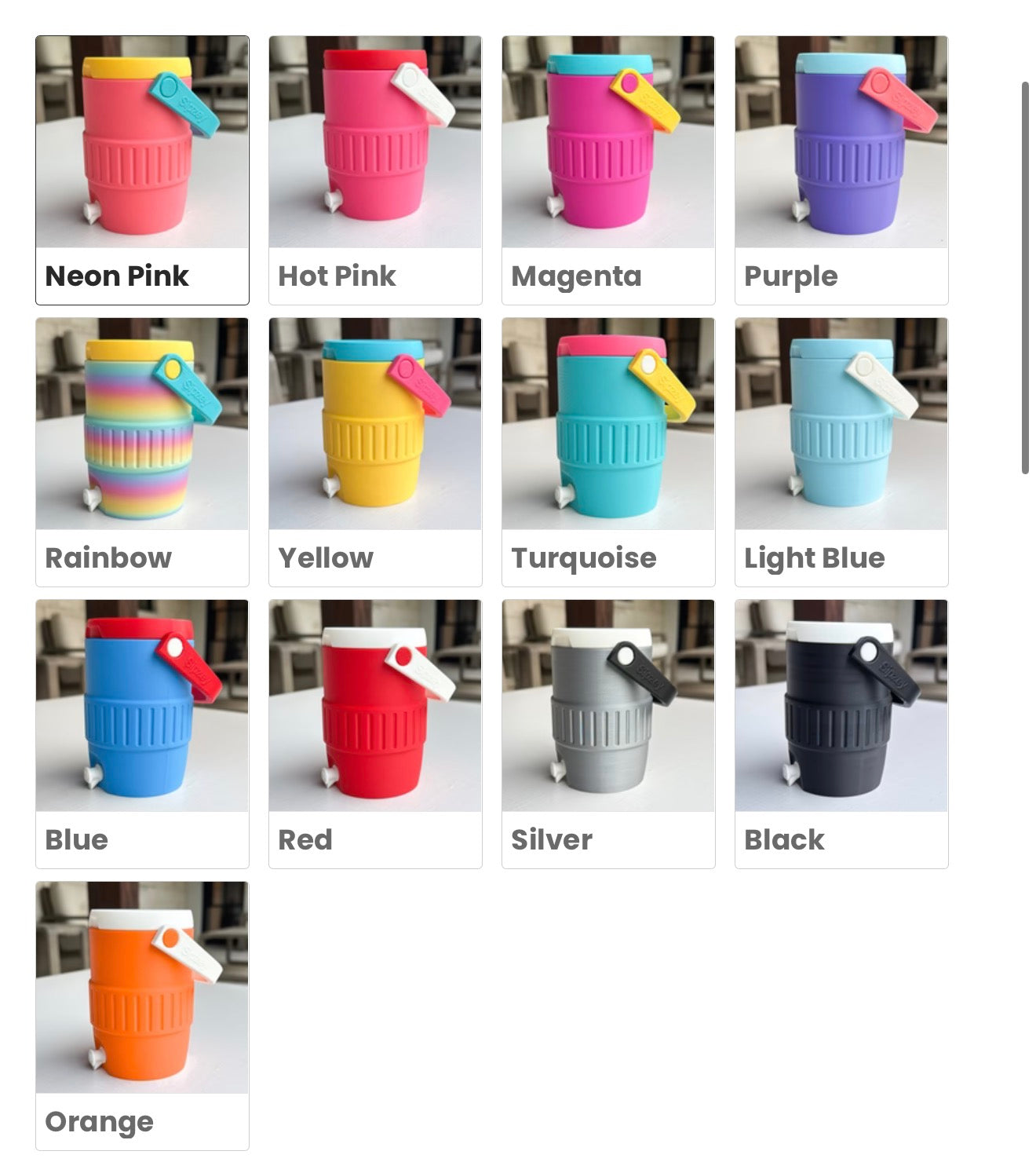 PREORDER-Retro Jug Cooler Can Holder (Soda & Skinny)
