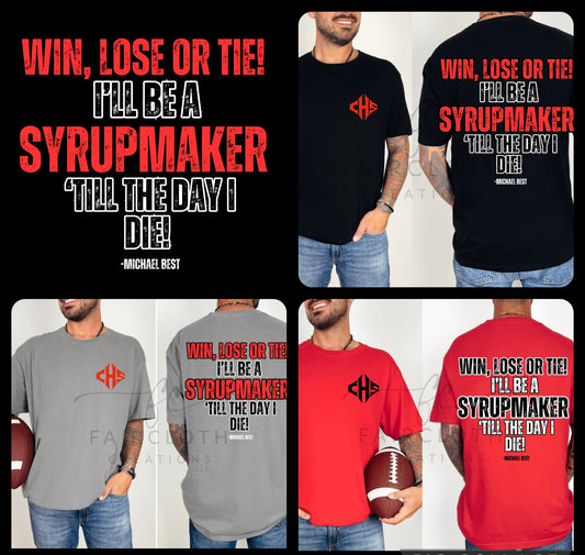 Syrupmakers- Win, Lose or Tie