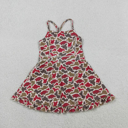 Red Duck Camo Athletic Dress