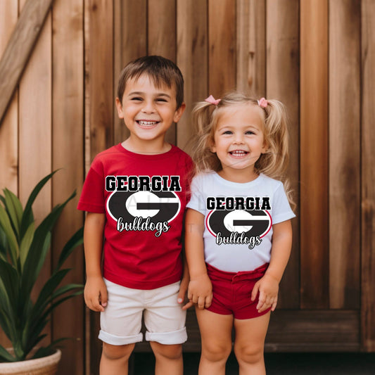 Georgia Bulldogs with Big G