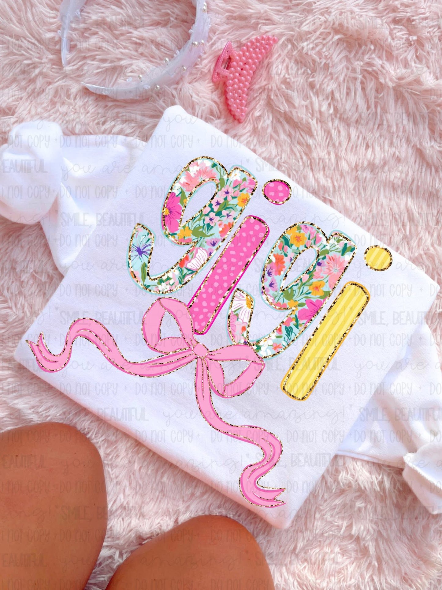 GiGi- Pink Yellow Floral
