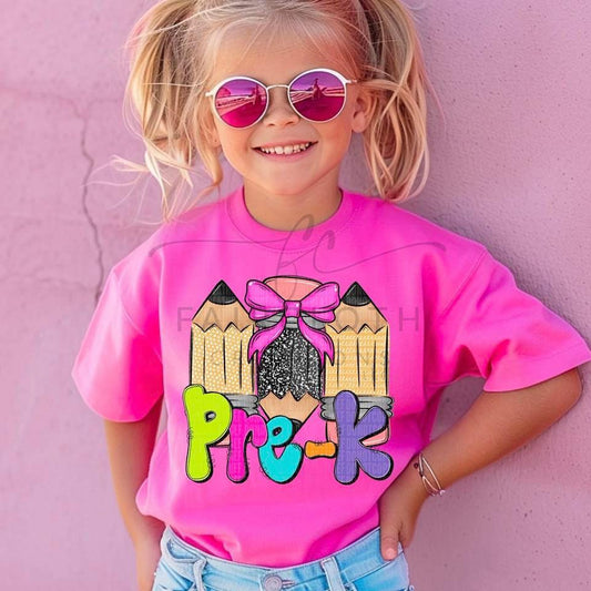 Girl Three Pencil Grade