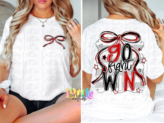 GO fight win Red and Black