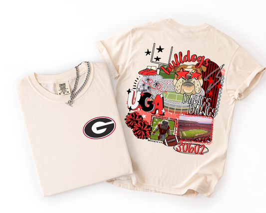 Georgia Collage with Zip